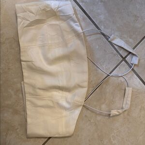 Elegant White Crop Top